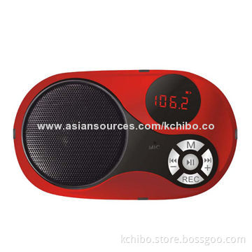 Portable MP3 Speaker with Micro SD TF Card/U Disk Player
